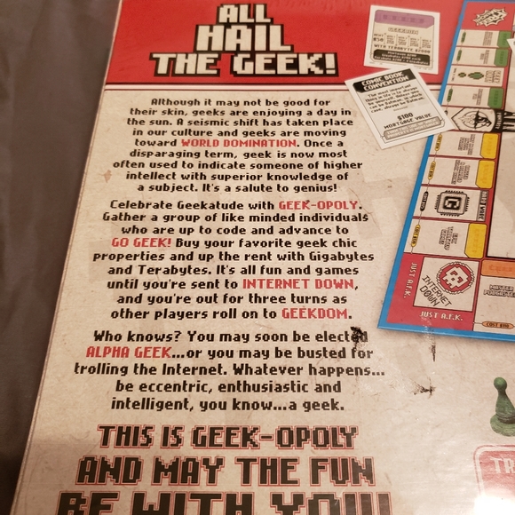 Geekopoly Board Game - Picture 3 of 6